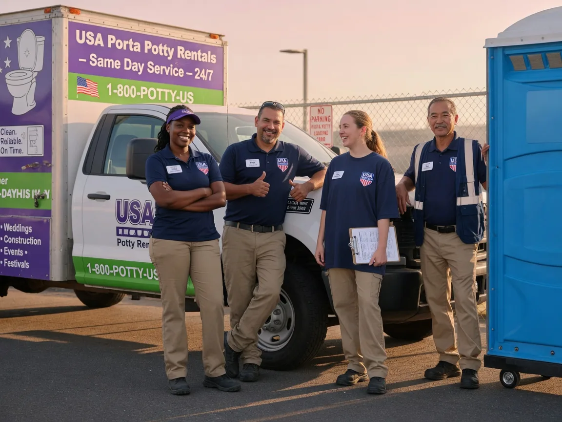Porta Potty Rental company in Secaucus, NJ